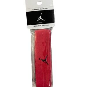 Vintage Jordan Jumpman Red Stretch Basketball Unisex Adult Headband One Size